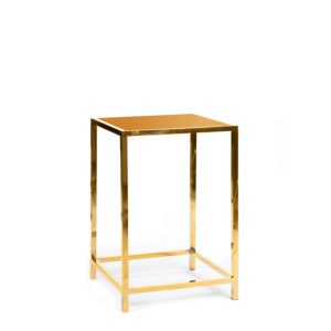 Capital Table à cocktail - Or et Or