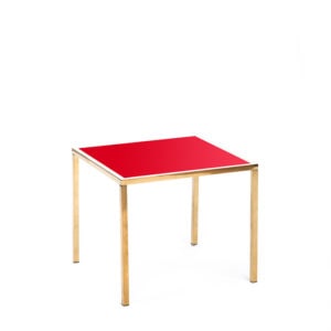 Mercer Table d'appoint - Or et Rouge