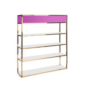 Essex Bar Arrière - Or et Fuchsia