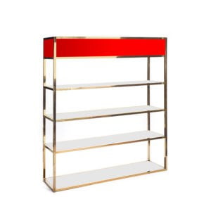 Essex Bar Arrière - Or et Rouge