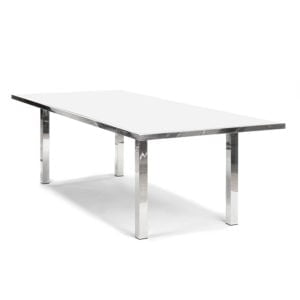 Prescott Table à manger - Blanc