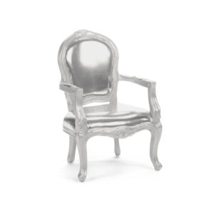 Windsor- Fauteuil- Argent