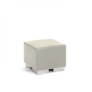 Cube Ottoman Carré - Crème