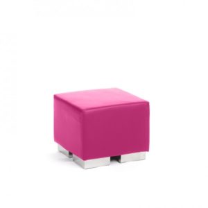 Cube Ottoman Carré - Fuchsia