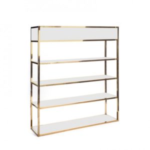 Essex Bar Arrière - Or et Blanc