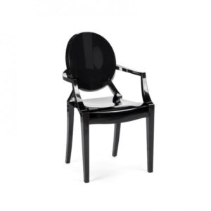 Louis Ghost Chaise - Noir