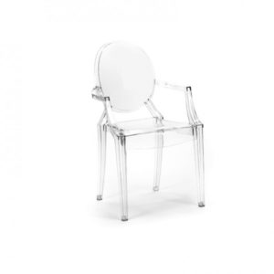 Louis Ghost Chaise - Transparent