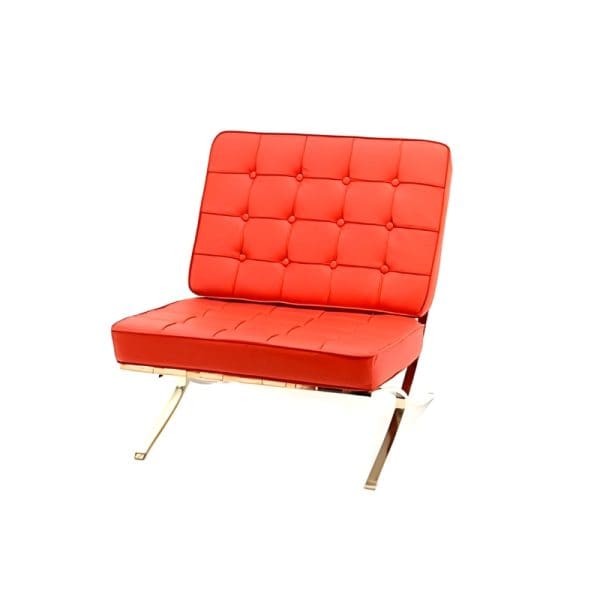 Barcelona Chaise - Rouge