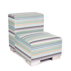 Mondrian Sofa Moyen - Chevron Bleu