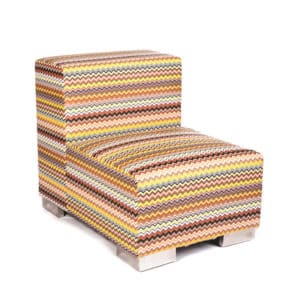Mondrian Sofa Moyen - Chevron Jaune