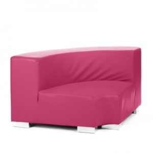 Mondrian Coin Intérieur - Fuchsia