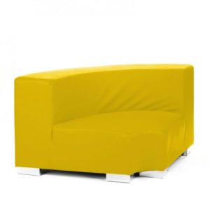 Mondrian Coin Intérieur - Jaune