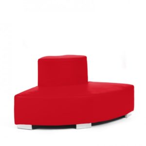 Mondrian Coin Extérieur - Rouge