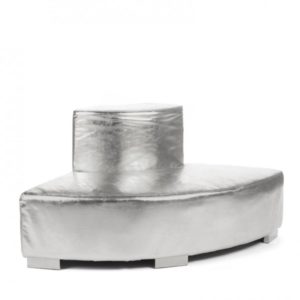 Mondrian Coin Extérieur - Argent