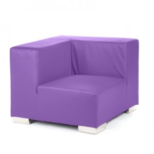 Mondrian Coin - Mauve