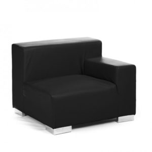 Mondrian Extrémité Gauche - Noir