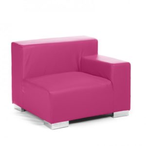 Mondrian Extrémité Gauche - Fuchsia