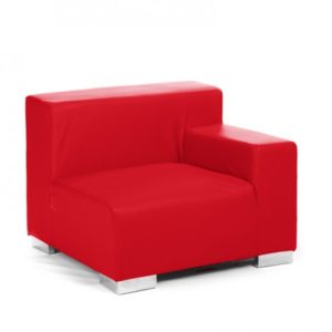 MondrianExtrémité Gauche - Rouge