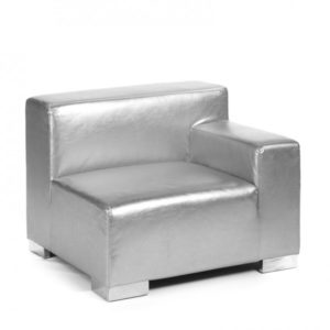 Mondrian Extrémité Gauche - Argent