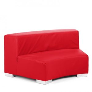 Mondrian Rond - Rouge