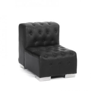 Regency Sofa Moyen - Noir