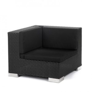 Savoy Sofa Modulaire Coin - Noir