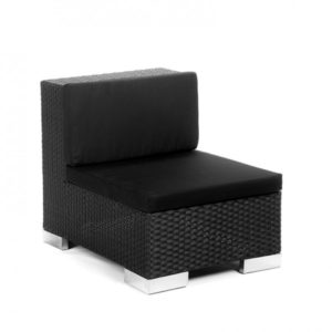 Savoy Sofa Modulable Milieu  -  Noir