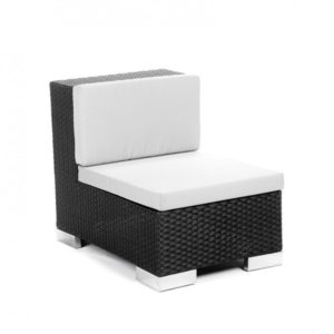 Savoy Sofa Modulable Milieu  -  Noir et Gris