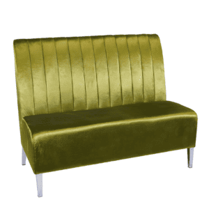 Banquette Chelsea - Velour Vert Electrique