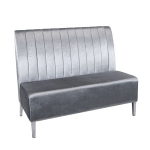 Banquette Chelsea - Velour Gun Metal