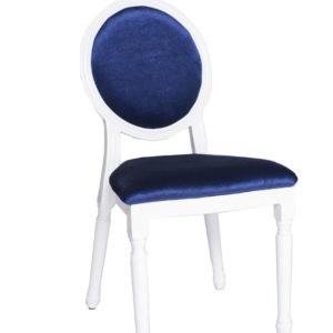 Louis XV Velour Navy