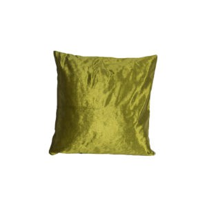 Coussin Velour - Vert Electrique