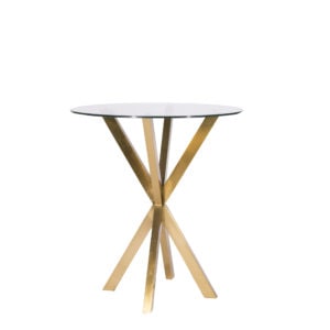 Harlow Table Cocktail OR - Verre 36"