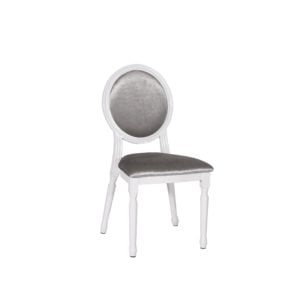 Louis XV - Velour Gun Metal