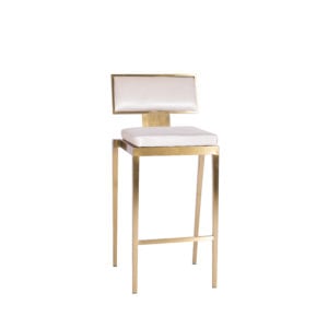 Tabouret Manhattan - Velour Pearl