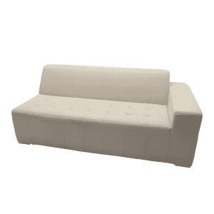 EDEN 2 PLACES COIN GAUCHE - IVORY LINEN