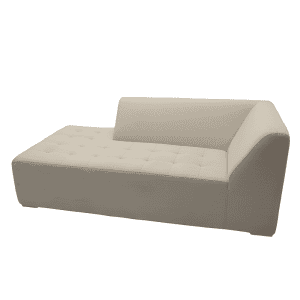 EDEN 2 PLACES ANGLE GAUCHE -IVORY LINEN