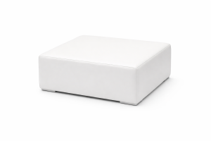 Sofa Mood White Ottoman Module
