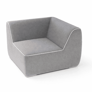 Sofa Nadi Corner Grey Flannel